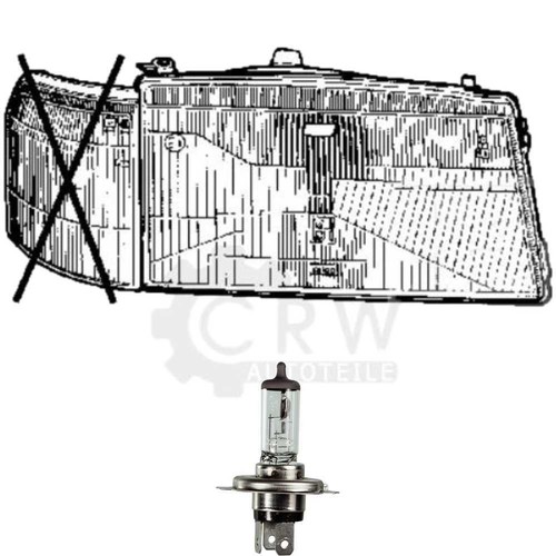 Faro sinistro per fiat - per,