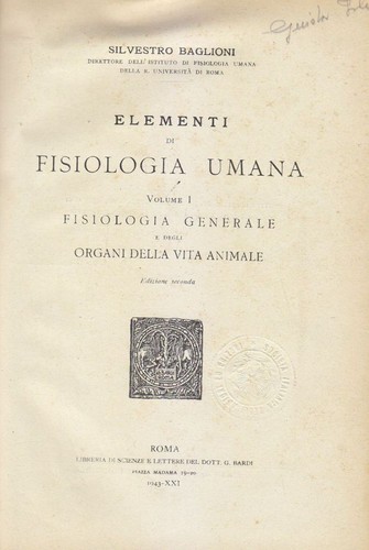 Elementi fisiologia umana - elementi, di
