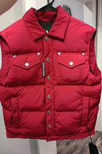 Gilet imbottito rosso