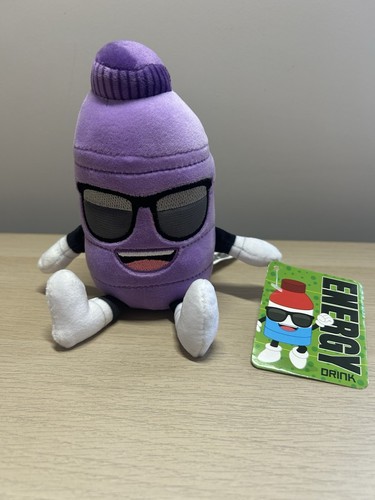 Peluche energy drink con clip - energy,