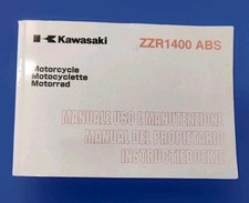 libro uso e manutenzione KAWASAKI ZZR1400 ABS ZX1400D9. 2008.