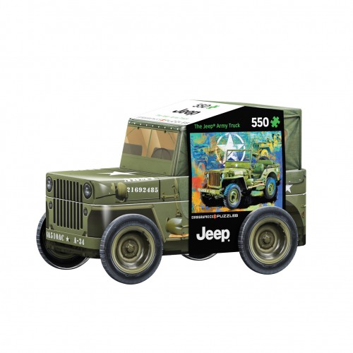 Scatola puzzle jeep dell - scatola,