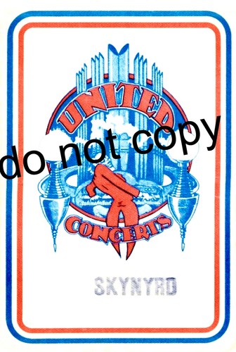 Pass backstage lynyrd - backstage,