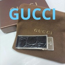 Portafoglio Gucci Nero Argento