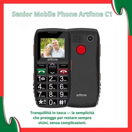 Telefono cellulare per anziani - telefono,