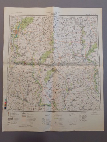 Mappa militare sovietica - , stato