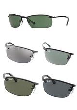 Ray Ban coppia lenti di ricambio per 3183 da sole sfumate polarizzate grigio 63