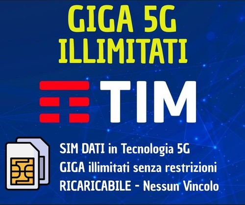 Sim dati giga illimitati - sim, in