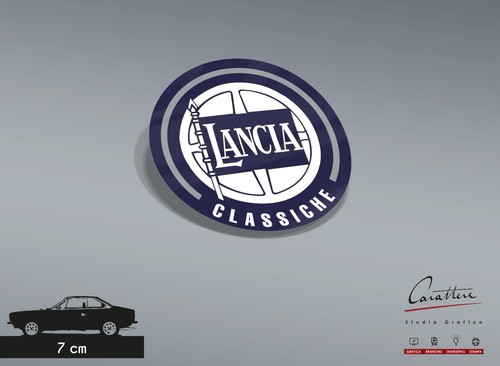 Adesivo lancia classiche - adesivo,