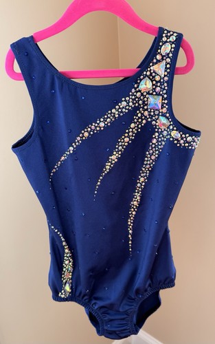 Body ginnastica ritmica blu