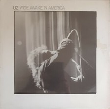 U2 Wide Awake In America album Singolo 33 giri 1985
