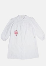 Grembiule Bimba Bianco Scuola