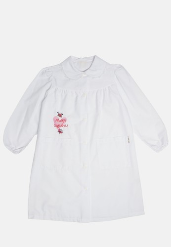 Grembiule bimba bianco scuola - grembiule,