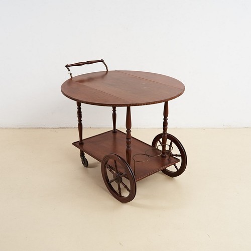 Carrello legno porta cibo - in,