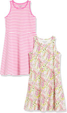 Abitini Da Gioco Smanicati in Maglia Bambine E Ragazze, Pacco Da 2