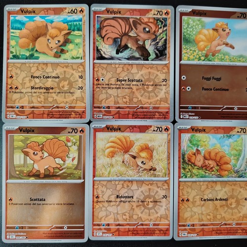 Pokemon lotto vulpix reverse - pokemon,