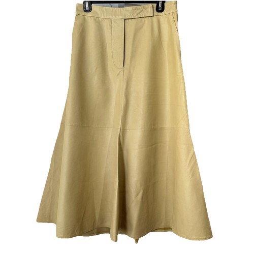 Nuova gonna midi gialla - , zara