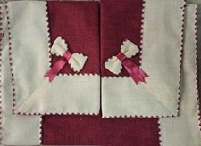 Tris Centrini Canapa Tinta