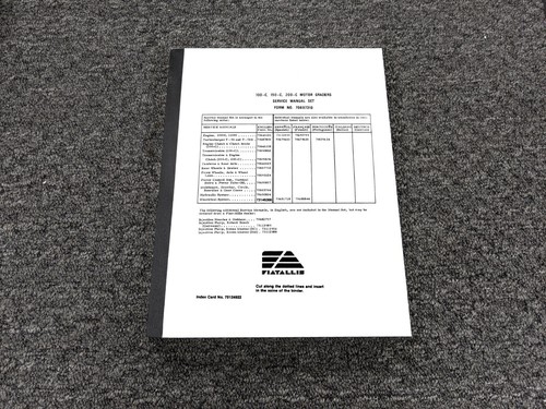 Fiat allis 100 - fiat, 150-c