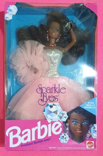 Barbie sparkle eyes afro - eyes,