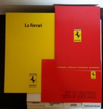 ?FERRARI 1985-86 DEALER SET BROCHURE PROSPEKT DELUXE BOX 328,3.2,412,TESTAROSSA