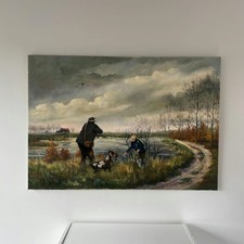 Dipinto ad olio figurativo