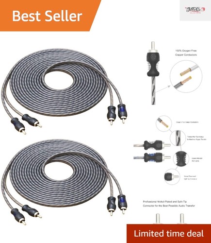 17ft rca cable twisted pair - cable,