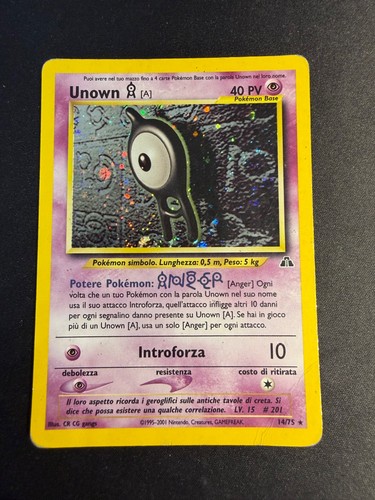 Unown holo neo - unown,
