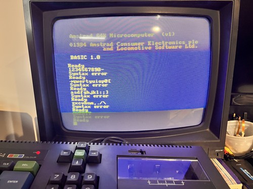 Computer amstrad cpc 464 64k - cpc, a