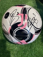 PALLONE UFFICIALE ADIDAS AUTOGRAFATO  F.C. JUVE JUVENTUS 2025/2026