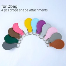 4 ganci per attacchi O bag Drop in pelle PU per accessori manici Obag