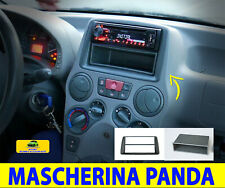 Mascherina Stereo Auto Radio 1 Din Specifica Compatibile per Panda 2003>2011  