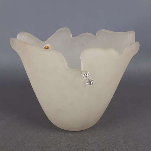 Vaso vetro opalino rosenthal - vaso,