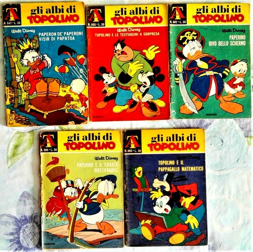 Albi topolino dei - albi, di