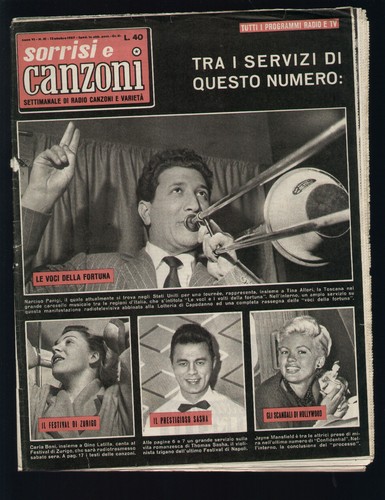 Sorrisi 1957 narciso parigi - sorrisi,