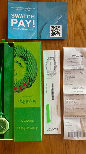 Swatch green eight - swatch,