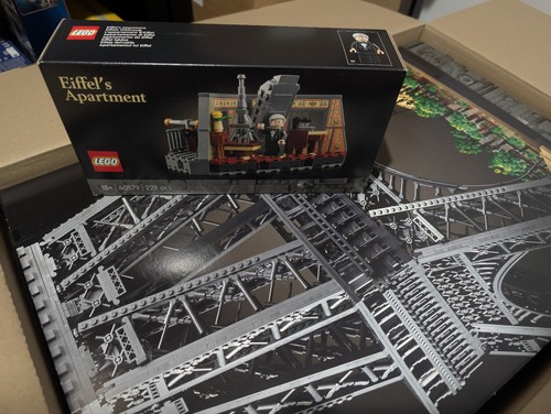 Lego 10307 torre eiffel - torre, con
