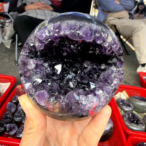 1lb ametista naturale - ametista, geode