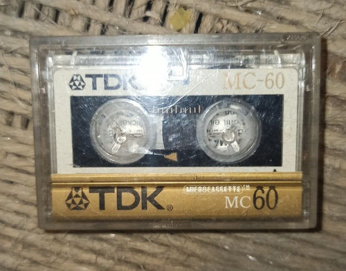Tdk microcassette audio - 60,