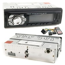 AUTORADIO STEREO AUTO BLUETOOTH FM MP3 SLOT USB SD AUX CDX-7613 CON TELECOMANDO