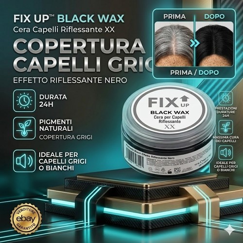 Fix black wax cera - black,