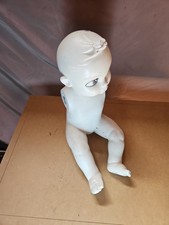 Manichino Bimbo Neonato Con Lesioni Da Revisionare Con Stucco Muro ( No Braccia)