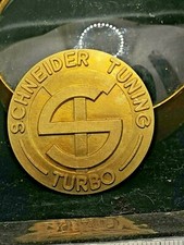 MEDAGLIA OLD DISTINTIVO  PROVA (58) SCHNEIDER TUNING TURBO  AUTO