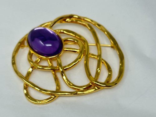 Spilla vintage 1992 - , viola