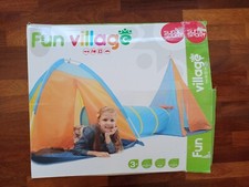 Tenda da Gioco per Bambini 3 In 1 Fun Village 