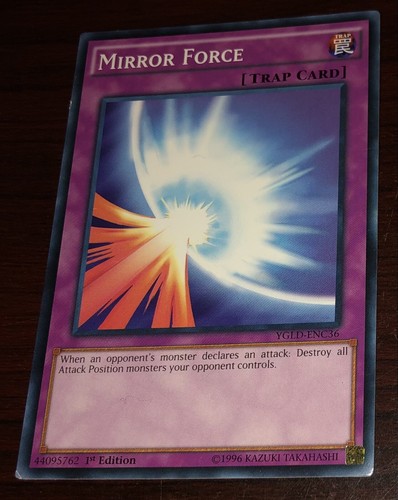 Yugioh mirror force - force,