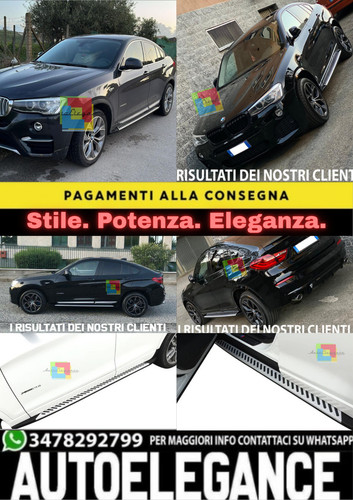 Pedane laterali bmw f26 - x4,