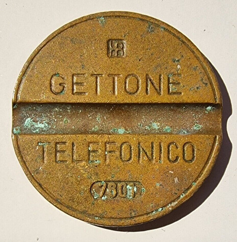 Gettone telefonico m - telefonico, i.p.m