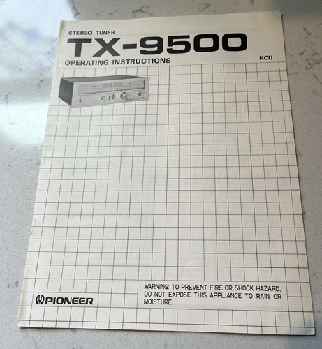 Pioneer 9500 sintonizzatore - tx-9500,