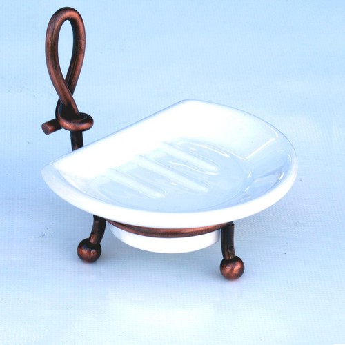 Porta sapone ferro ceramica - e,